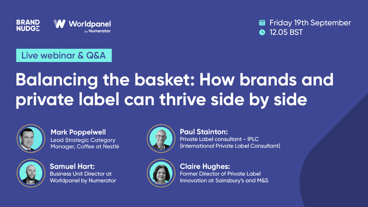 Live webinar: How brands, private label, and retailers can achieve a triple win