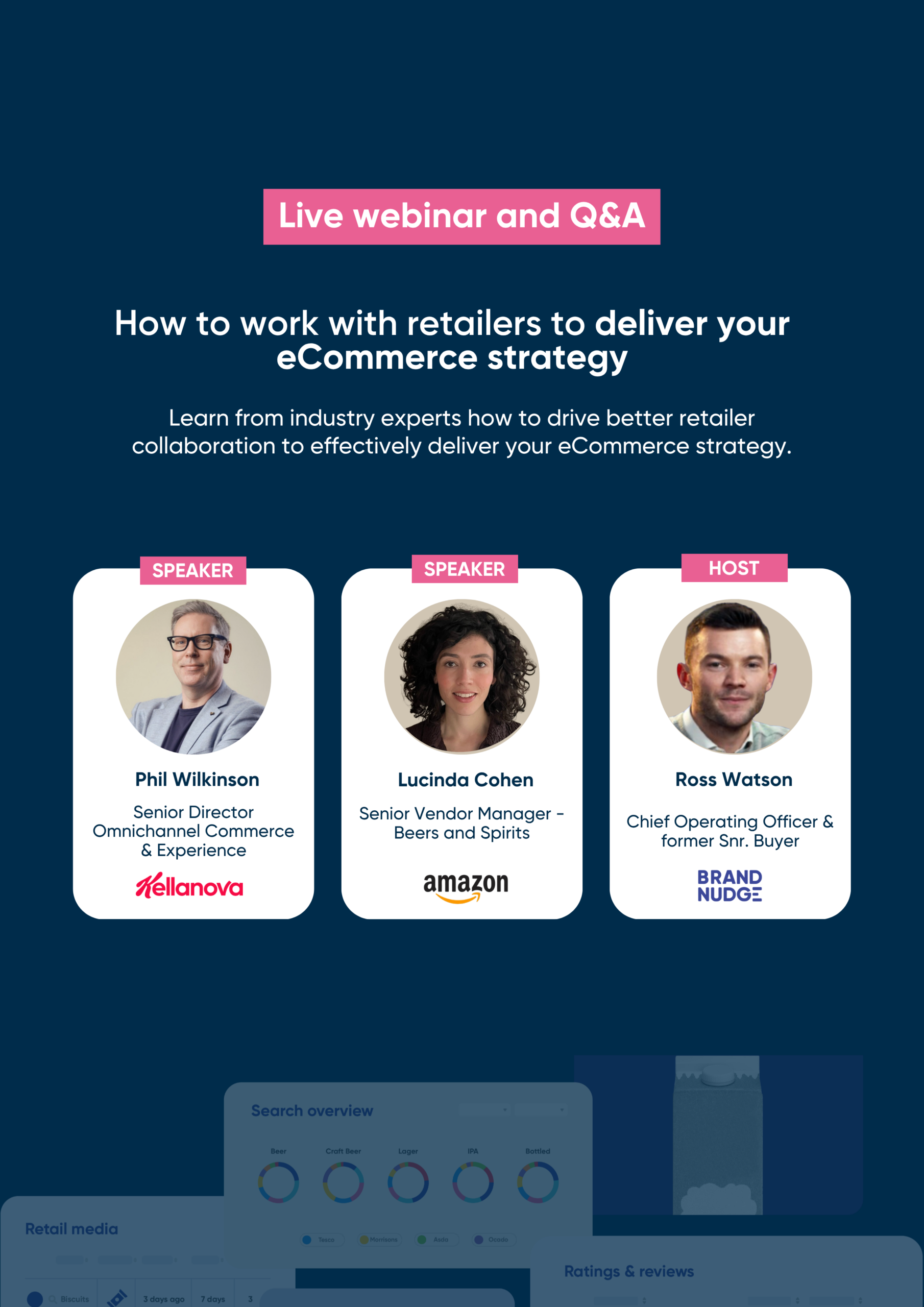 How to work with retailers to deliver your ecommerce strategy, webinar recording