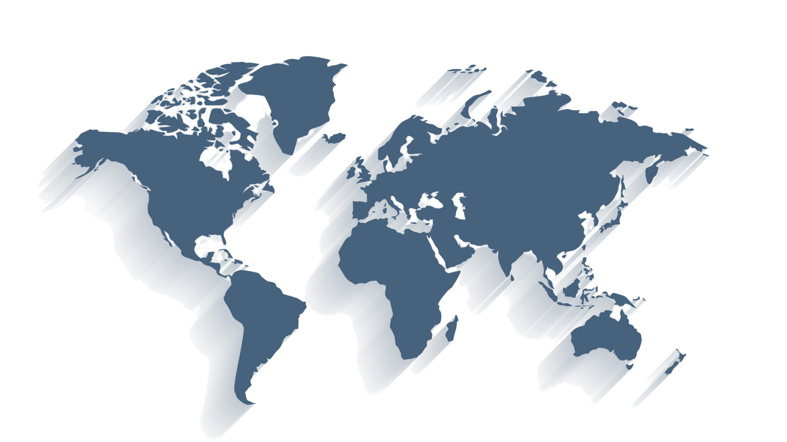 World map showing Brand Nudge retailer coverage
